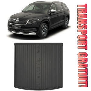 Skoda Kodiaq din 03.2017 - Prezent Suv Fara Urechi Laterale, Tavita Pentru Portbagaj Lux Premium Dedicata, 7 Locuri *1