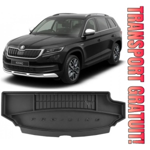 Skoda Kodiaq Suv din 03.2017 - Prezent, Tavita Pentru Portbagaj Lux Premium Dedicata, Rand 3 Ridicat *1