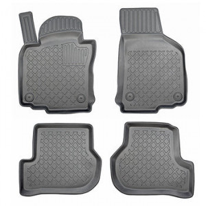 Skoda Octavia II Din 2004 - 04.2013, Combi, Facelift , Set Covorase Auto Tip Tavita Premium 3D, din cauciuc accesorii pentru autoturismul tau - masina v162121