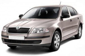 Skoda Octavia II fabricat din 03.2004 - 01.2013, Hatchback, set covorase auto dedicate, din cauciuc 100% Premium accesorii pentru autoturismul tau - masina v151950