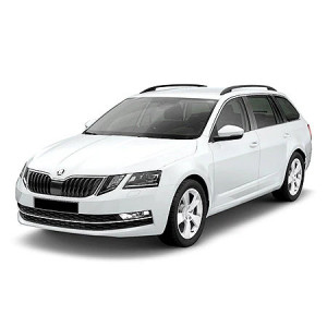Skoda Octavia III Rs Din 05.2013 - 05.2020, Combi , Set Covorase Auto Tip Tavita Premium 3D, din cauciuc accesorii pentru autoturismul tau - masina v168785