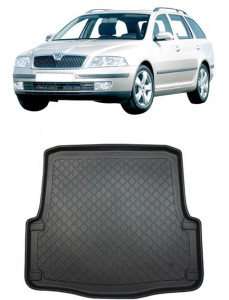 Skoda Octavia Scout 4X4 Combi din 2004 - 04.2013, Tavita Pentru Portbagaj Lux Premium Dedicata, Portbagaj Inferior *2 accesorii pentru autoturismul tau - masina v187385