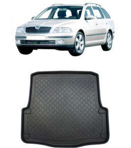 Skoda Octavia Scout 4X4 Combi din 2004 - 04.2013, Tavita Pentru Portbagaj Lux Premium Dedicata, Portbagaj Inferior *1 accesorii pentru autoturismul tau - masina v202975