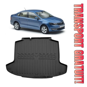 Skoda Rapid Liftback (2012-2019) Tavita cauciuc pentru protectie portbagaj dedicata pentru SKODA Rapid Transport Gratuit