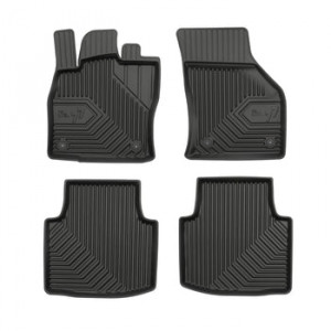 Skoda Superb III Din 05.2015 - Prezent, Sedan , Set Covorase Auto Tip Tavita Premium 3D, din cauciuc accesorii pentru autoturismul tau - masina v165045