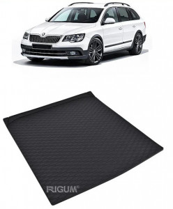 Skoda Superb III din 09.2015 - Prezent Combi Portbagaj Superior *2, Tavita Pentru Portbagaj Lux Premium Dedicata, accesorii pentru autoturismul tau - masina v178407