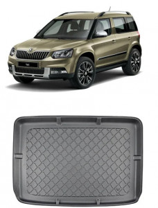 Skoda Yeti Suv din 2009 - Prezent (Roata De Rezerva Normala) *1 , Tavita Pentru Portbagaj Lux Premium Dedicata, accesorii pentru autoturismul tau - masina v204288