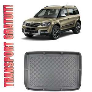 Skoda Yeti Suv din 2009 - Prezent (Roata De Rezerva Normala) *1 , Tavita Pentru Portbagaj Lux Premium Dedicata,