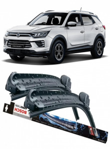 Ssangyong Korando Set 2 stergatoare parbriz Bosch Bosch Aerotwin compatibile cu Ssangyong Korando 2021 (60 cm / 45 cm) accesorii pentru autoturismul tau - masina v119383
