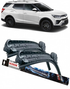 Ssangyong TIVoli Set 2 stergatoare parbriz Bosch Bosch Aerotwin compatibile cu Ssangyong TIVoli 2021 (60 cm / 40 cm) accesorii pentru autoturismul tau - masina v133566