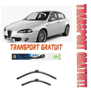 Stergatoare Alfa Romeo 147 Set 2 stergatoare parbriz Valeo pentru Alfa Romeo 147 2000-2010 (55 cm / 40 cm)