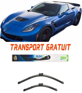 Stergatoare Chevrolet Corvette Set 2 stergatoare parbriz Valeo pentru Chevrolet Corvette 2014 (55 cm / 50 cm) accesorii pentru autoturismul tau - masina v10532