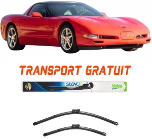 Stergatoare Chevrolet Corvette Set 2 stergatoare parbriz Valeo pentru Chevrolet Corvette 2004 (53 cm / 53 cm) accesorii pentru autoturismul tau - masina v9032