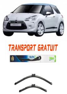 Stergatoare Citroen Ds3 Set 2 stergatoare parbriz Valeo pentru Citroen Ds3 2013-2015 (60 cm / 40 cm) accesorii pentru autoturismul tau - masina v12004