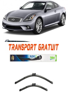 Stergatoare Infiniti Q60 Coupe Set 2 stergatoare parbriz Valeo 65 cm/40 cm pentru Infiniti Q60 Coupe din 2013 (65 cm / 40 cm) accesorii pentru autoturismul tau - masina v19724