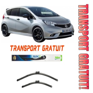 Stergatoare Nissan Note Set 2 stergatoare parbriz Valeo 60 cm/34 cm pentru Nissan Note (E12) din 2012-2016 (60 cm / 34 cm) - Img 1