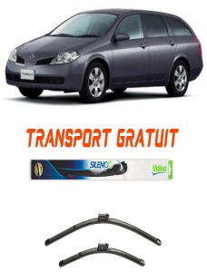 Stergatoare Nissan Primera Set 2 stergatoare parbriz Valeo 60 cm/53 cm pentru Nissan Primera Estate (Wp12) din 2002-2007 (60 cm / 53 cm) accesorii pentru autoturismul tau - masina v19424