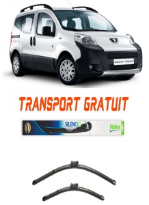 Stergatoare Peugeot Bipper Set 2 stergatoare parbriz Valeo 65 cm/47.5 cm pentru Peugeot Bipper (Aa_) din 2008 (65 cm / 47.5 cm) accesorii pentru autoturismul tau - masina v20876