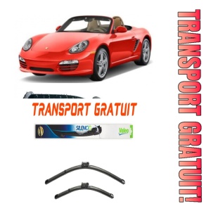 Stergatoare Porsche Boxster Set 2 stergatoare parbriz Valeo pentru Porsche Boxster 2007-2011 (55 cm / 53 cm)