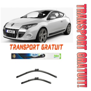 Stergatoare Renault Megane Set 2 stergatoare parbriz Valeo 60 cm/40 cm pentru Renault Megane III Coupe (Dz0/1_) din 2008-2015 (60 cm / 40 cm)