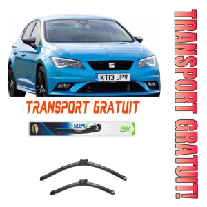Stergatoare Seat Leon Set 2 stergatoare parbriz Valeo 600/475mm pentru Seat Leon (2019-prezent) (65 cm / 45 cm)