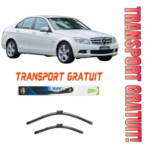 Stergatoare Set 2 stergatoare parbriz Valeo 600/475mm pentru Mercedes-Benz C-CLASS (W204) (2007-2014) Valeo