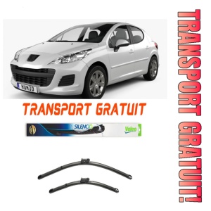 Stergatoare Set 2 stergatoare parbriz Valeo 600/475mm pentru Peugeot 207 Hatchback Van (WA_, WC_) (2007-2012) Valeo