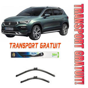 Stergatoare Set 2 stergatoare parbriz Valeo 600/475mm pentru Seat Ateca (2016-prezent) Valeo