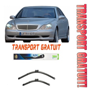 Stergatoare Set 2 stergatoare parbriz Valeo pentru Mercedes-Benz S-Klasse (220) (03.00 - 08.06) Valeo