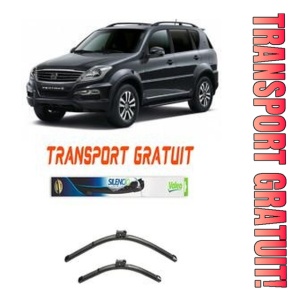 Stergatoare Ssangyong Rexton Set 2 stergatoare parbriz Valeo 600/475mm pentru Ssangyong REXTON W / REXTON VAN (2015) (50 cm / 50 cm)