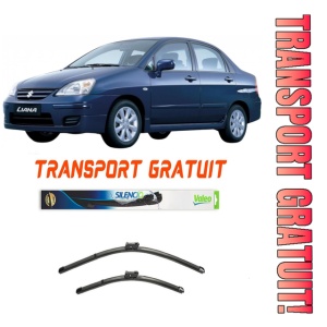 Stergatoare Suzuki Liana Hatchback Set 2 stergatoare parbriz Valeo 600/475mm pentru Suzuki LIANA Hatchback (2001-2007) (55 cm / 47.5 cm)