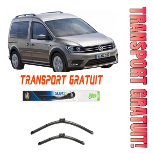 Stergatoare Volkswagen Caddy Alltrack Mpv Set 2 stergatoare parbriz Valeo 600/475mm pentru Volkswagen CADDY ALLTRACK MPV (SAB) (2015-2017) (60 cm / 45 cm)
