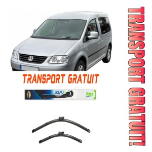 Stergatoare Volkswagen Caddy III Mpv Set 2 stergatoare parbriz Valeo 600/475mm pentru Volkswagen CADDY III MPV (2KB, 2KJ, 2CB, 2CJ) (2005-2009) (53 cm / 45 cm)