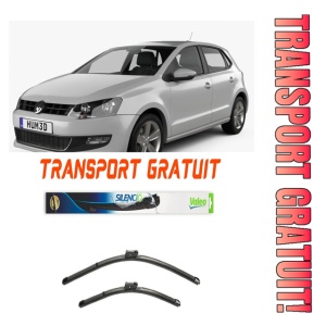 Stergatoare Volkswagen Polo Set 2 stergatoare parbriz Valeo pentru Volkswagen Polo 2002-2012 (53 cm / 47.5 cm)
