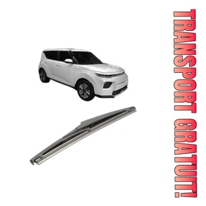 Stergator lamela spate KIA SOUL III (SK3) din 2019, pentru luneta auto, Bosch Twin, din cauciuc siliconat rezistent, 4 Stickere Auto KIA