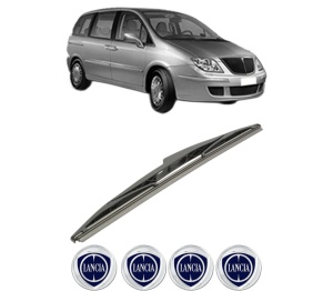 Stergator lamela spate LANCIA PHEDRA (179_) din 2002 - 2010, pentru luneta auto, Bosch Twin, din cauciuc siliconat rezistent, 4 Stickere Auto LANCIA v28099