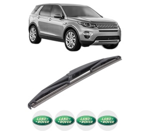 Stergator lamela spate LAND ROVER DISCOVERY SPORT (L550) din 2014, pentru luneta auto, Bosch Twin, din cauciuc siliconat rezistent, 4 Stickere Auto LAND ROVER v24085