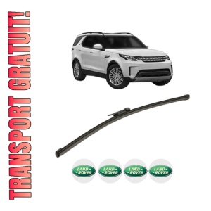 Stergator lamela spate LAND ROVER DISCOVERY V VAN (L462) din 2016 - 2018, pentru luneta auto, Valeo Silencio Xtrm, din cauciuc siliconat rezistent, 4 Stickere Auto LAND ROVER - Img 1