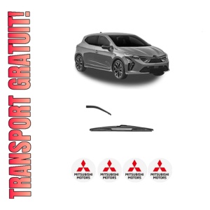 Stergator lamela spate MITSUBISHI COLT VII Hatchback (VB_) din 2023, pentru luneta auto, Valeo Silencio, din cauciuc siliconat rezistent, 4 Stickere Auto MITSUBISHI