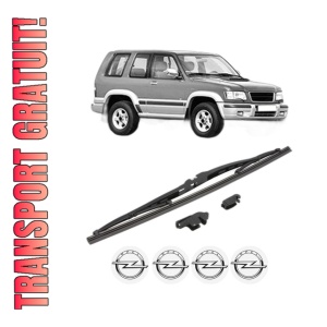 Stergator lamela spate OPEL MONTEREY B (M98) din 1998 - 1999, pentru luneta auto, Valeo Silencio, din cauciuc siliconat rezistent, 4 Stickere Auto OPEL