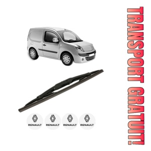 Stergator lamela spate RENAULT KANGOO Express (FW0/1_) din 2008, pentru luneta auto, Bosch Twin, din cauciuc siliconat rezistent, 4 Stickere Auto RENAULT