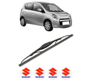 Stergator lamela spate SUZUKI ALTO VII (GF, HA25_, HA35_) din 2009, pentru luneta auto, Valeo Silencio, din cauciuc siliconat rezistent, 4 Stickere Auto SUZUKI v19240