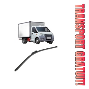 Stergator lamela spate Volkswagen CRAFTER 30-50 Van (2E_) din 2006 - 2016, pentru luneta auto, Bosch Aerotwin, din cauciuc siliconat rezistent, 4 Stickere Auto VW