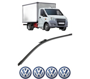 Stergator lamela spate Volkswagen CRAFTER 30-50 Van (2E_) din 2006 - 2016, pentru luneta auto, Bosch Aerotwin, din cauciuc siliconat rezistent, 4 Stickere Auto VW v26865