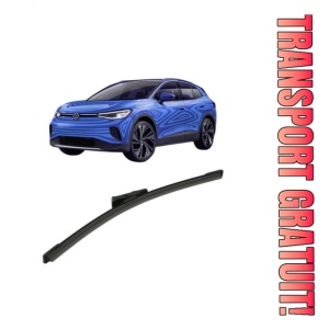Stergator lamela spate Volkswagen ID.4 (E21) din 2020, pentru luneta auto, Bosch Aerotwin, din cauciuc siliconat rezistent, 4 Stickere Auto VW