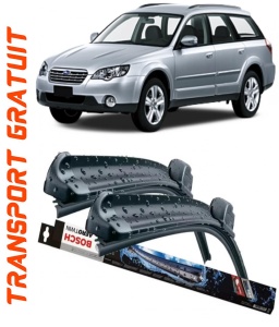 Subaru Outback Set 2 stergatoare parbriz Bosch Bosch Aerotwin 60 cm/45 cm compatibile cu Subaru Outback (Bl, Bp) din 2003-2009 (60 cm / 45 cm) accesorii pentru autoturismul tau - masina v126751