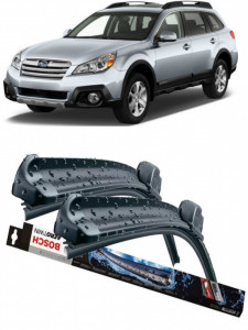 Subaru Outback Set 2 stergatoare parbriz pentru parbriz compatibile cu Subaru Outback fabricat incepand cu 2014, breloc Hella (65 cm / 40 cm) accesorii pentru autoturismul tau - masina v117677
