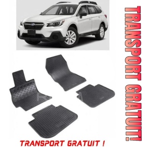 Subaru Outback V, Combi, fabricat din 2015 - 2019, set covorase auto dedicate, din cauciuc 100% Premium - Transport Gratuit