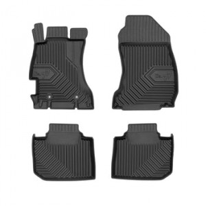 Subaru Wrx Din 2014 - 2021, Sedan , Set Covorase Auto Tip Tavita Premium 3D, din cauciuc accesorii pentru autoturismul tau - masina v161661