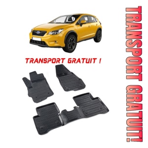 Subaru Xv 2012-2017 Set 4 covorase auto din cauciuc tip tavita premium line 3D - Transport Gratuit!